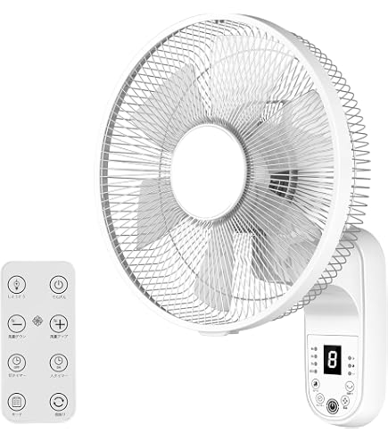 Amazon | パナソニック(Panasonic) 壁掛扇 羽根径30cm リモコンタイプ
